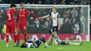 Lucas Bergvall menjadi sang pembeda saat laga Tottenham melawan Liverpool. Gol semata wayangnya sukses membawa Spurs menang tipis atas The Reds di Carabao Cup. (AP Photo/Ian Walton)