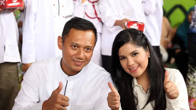 [Bintang] Agus Harimurti Yudhoyono dan Annisa Pohan