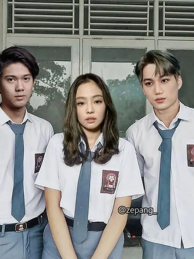 6 Editan Foto Seleb Dunia Jadi Anak SMA Ini Nyeleneh, Kocak