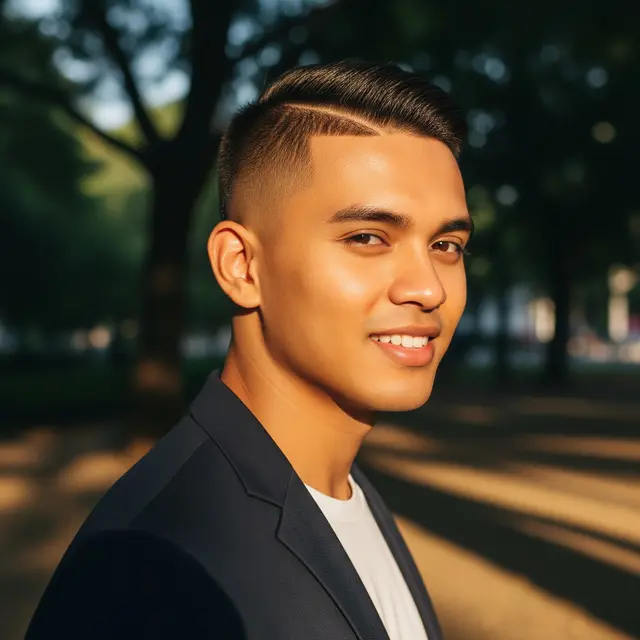 Model Rambut Pria Pendek Crew Cut (Gemini AI)