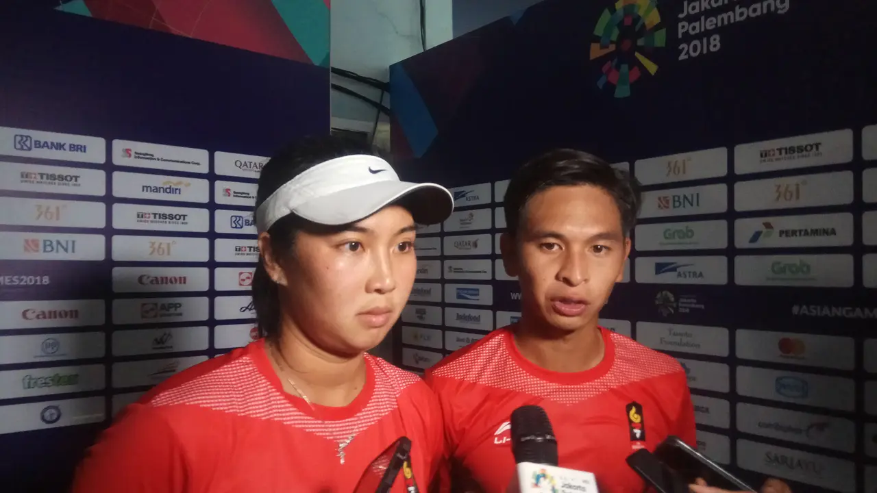 Aldila Sutjiadi dan Christoper Benjamin Rungkat