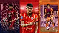 3 Pemain Muda Terbaik BRI Super League 2025/2026 Versi Bola.com. (Bola.com/Gemini/Hery Kurniawan).