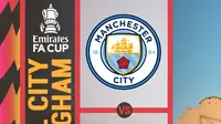 Piala FA - Manchester City Vs Birmingham City (Bola.com/Adreanus Titus)