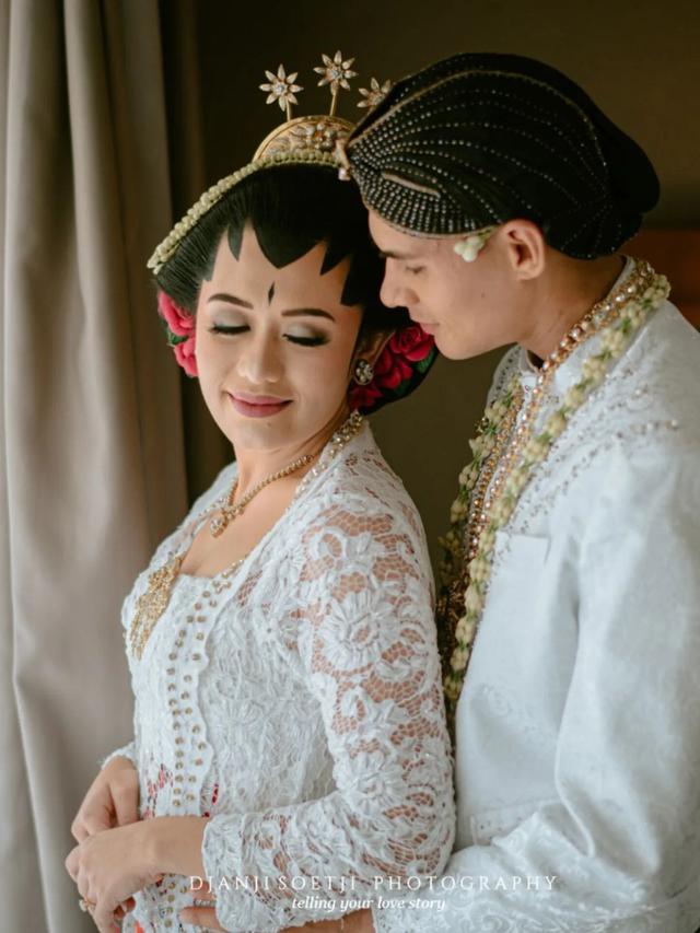 8 Gaya Anggun Amanda, Putri Christian Gonzales Resmi Menikah dalam Balutan Adat Jawa