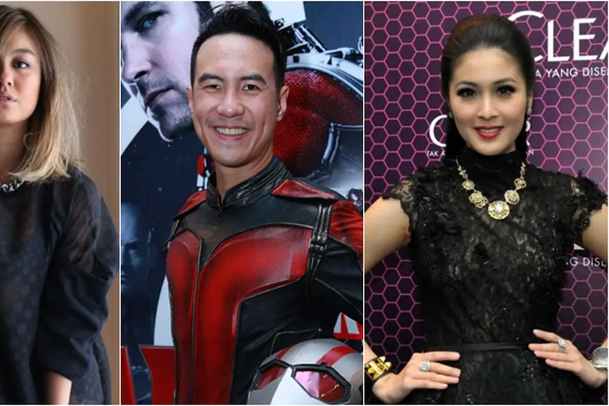 Agnes Monica, Daniel Mananta, Sandra Dewi