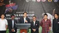 Persatuan Cricket Indonesia (PCI) akan menggelar kejuaraan bertajuk Bali International Cricket Tournament 2017 yang akan berlangsung pada 14 - 23 April mendatang. (Kemenpora)