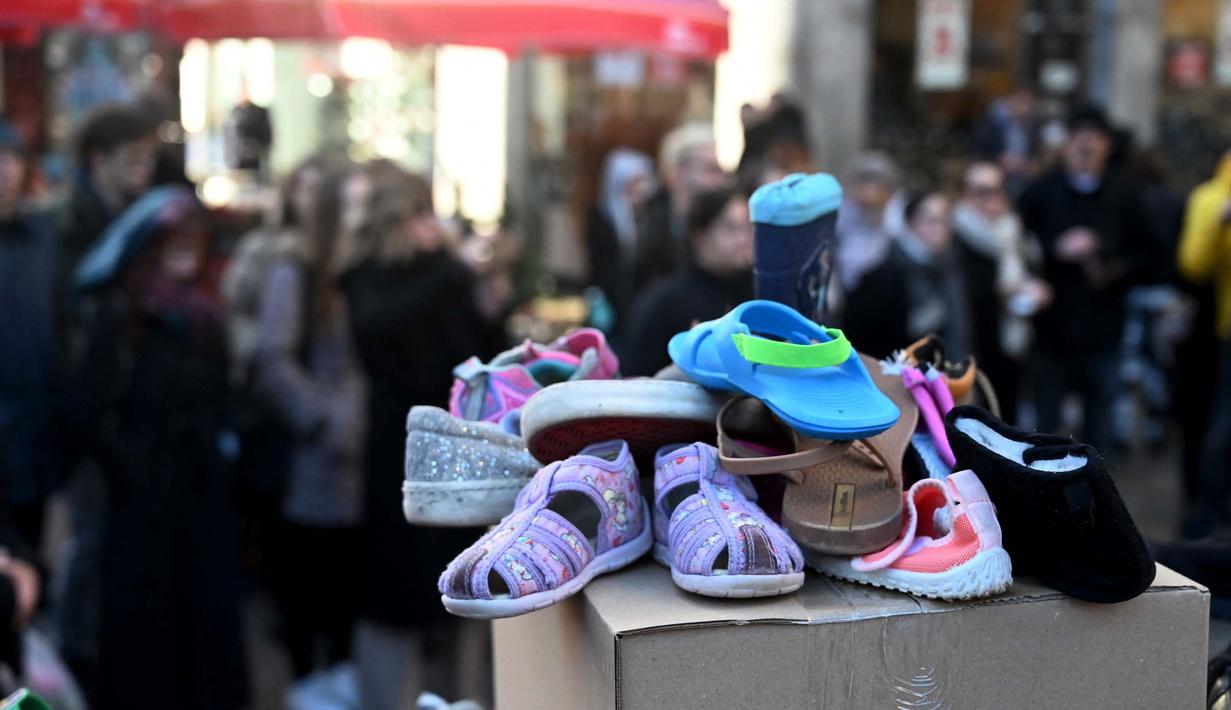 Ribuan warga sipil, baik warga Palestina maupun Israel, telah menjadi korban sejak pertama kali konflik memanas pada 7 Oktober 2023 lalu. (DENIS LOVROVIC/AFP)