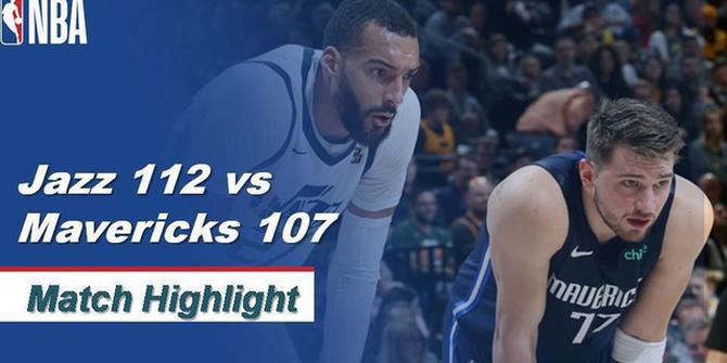 VIDEO: Highlights NBA 2019-2020, Utah Jazz Vs Dallas Mavericks 112-107