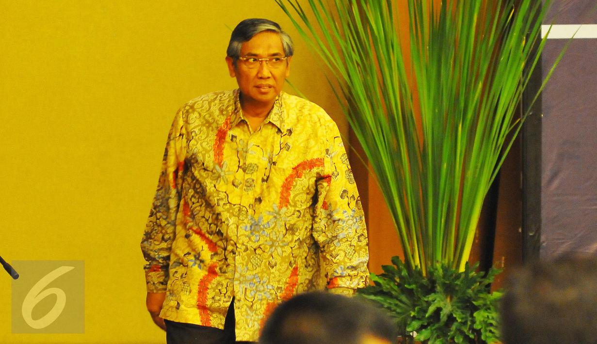 Wakil Menteri Keuangan Mardiasmo menghadiri dialog perpajakan bersama para pemuka agama di Jakarta, Rabu (22/2). Dialog digelar Direktorat Jenderal Pajak menjelang berakhirnya periode terakhir tax amnesty pada 31 Maret 2017. (Liputan6.com/Angga Yuniar)