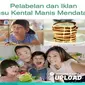 Anjuran BPOM tentang iklan susu kental manis (Screenshot presentasi BPOM Bijak Mengonsumsi Susu Kental Manis (SKM) dan Produk Sejenis)