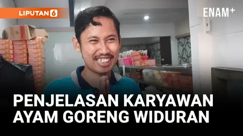 VIDEO: Karyawan Ayam Goreng Widuran Berikan Klarifikasi Soal Penggunaan Minyak
