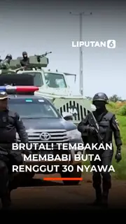 Brutal! Tembakan Membabi Buta Renggut 30 Nyawa