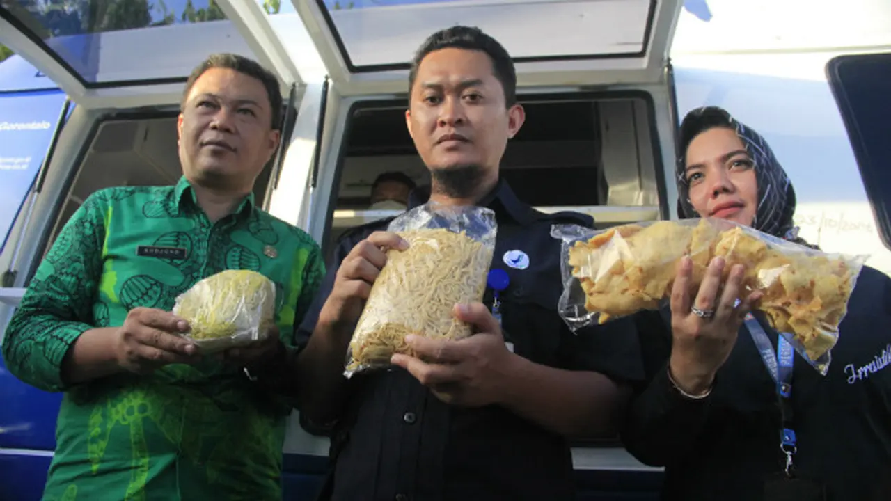 Mi dan Kerupuk Mengandung Boraks di Gorontalo