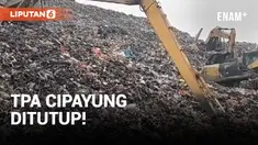 Longsor, TPA Cipayung Depok Ditutup Sementara