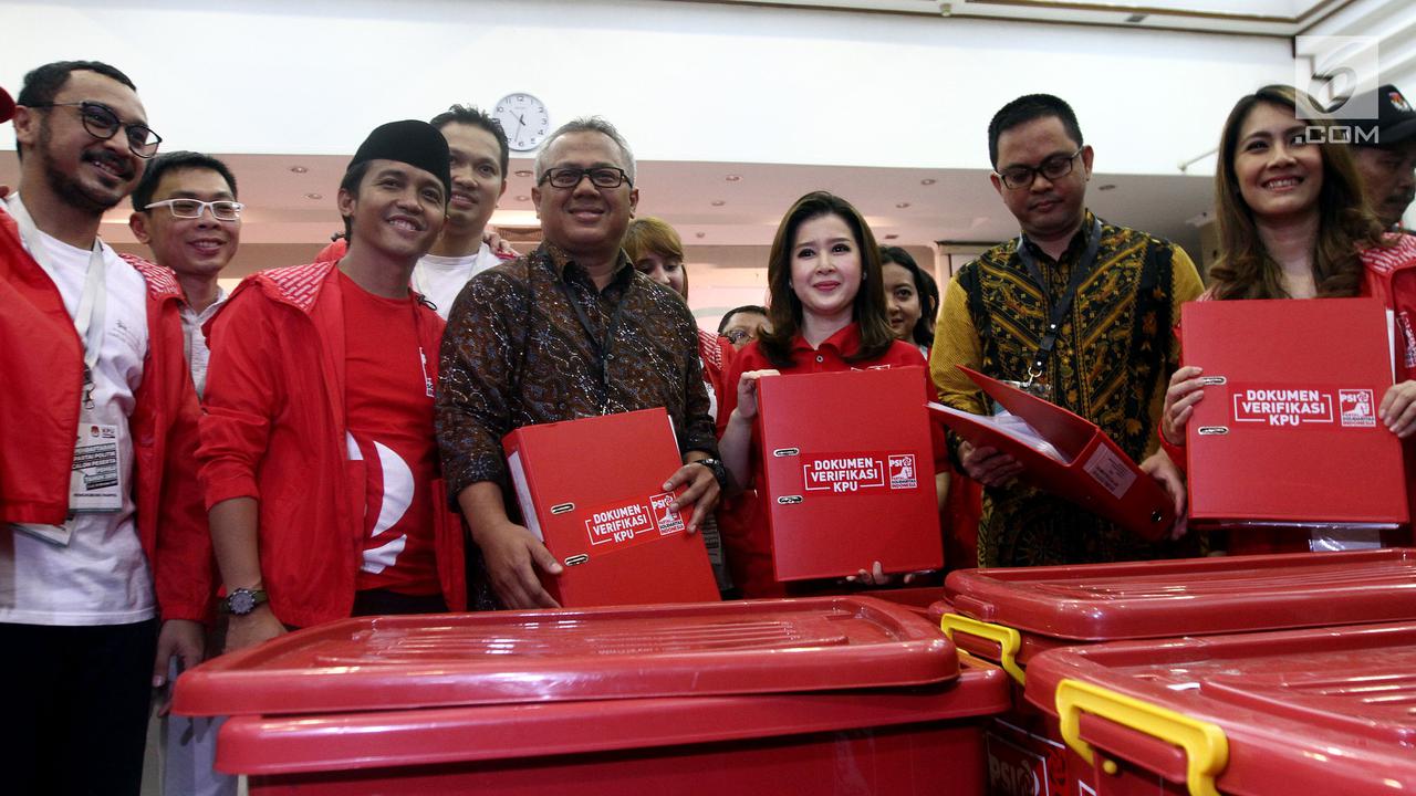 PSI Resmi Mendaftar Jadi Peserta Pemilu 2019