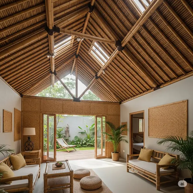 Rumah dengan Langit-Langit Tinggi