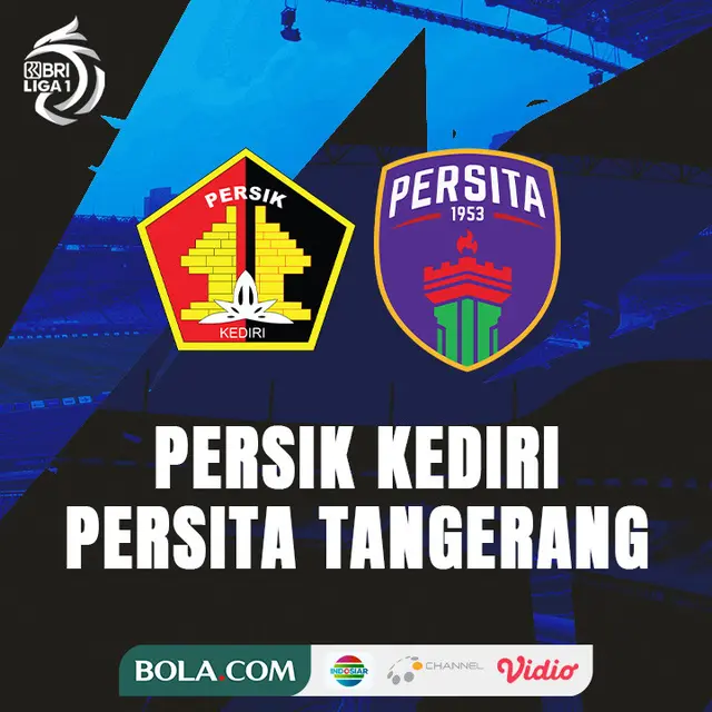 BRI Liga 1 - Persik Kediri Vs Persita Tangerang
