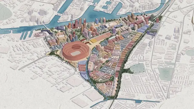 Calon stadion baru Manchester United
