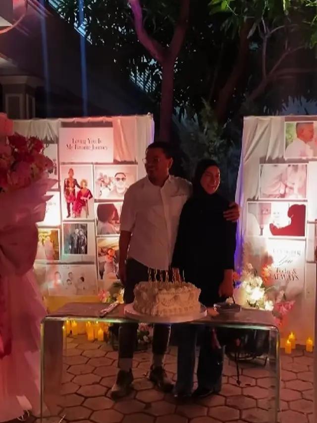 Halaman Rumah Irish Bella dan Haldy Sabri (Foto: Instagram @haldy_sabri)