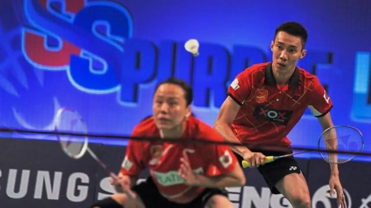 Lee Chong Wei dan Zhao Yunlei