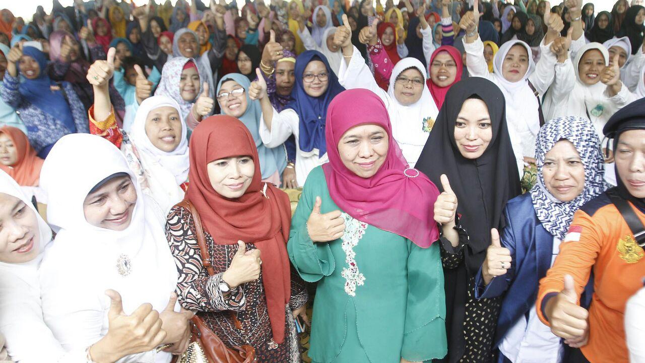 Khofifah Indar Parawansa. (Liputan6.com/Dian Kurniawan)