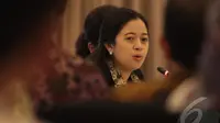 Menteri Koordinator Pembangunan Manusia dan Kebudayaan (PMK) Puan Maharani.