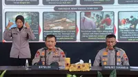 Kapolda Jateng, Irjel Pol Ahmad Luthfi saat Press Conference Kasus Mutilasi (Dewi Divianta/Liputan6.com)