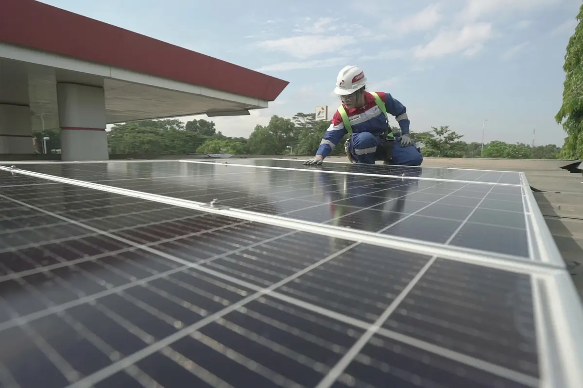 Pertamina Targetkan Penurunan Emisi Karbon 34 Ribu Ton per Tahun dari 5000 PLTS GES