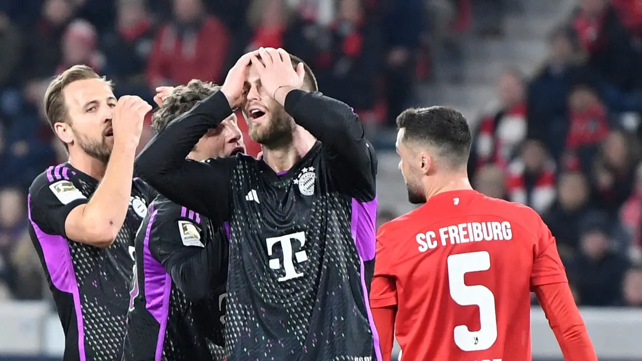 Harry Kane, Thomas Muller, dan Eric Dier - SC Freiburg Vs Bayern Munchen di Bundesliga 2023/2024