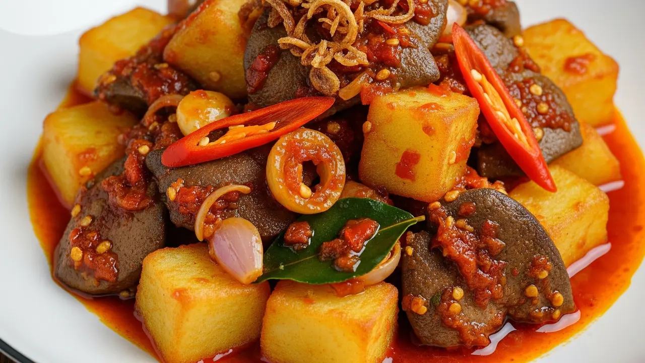 Bumbu Sambel Goreng Kentang Ati