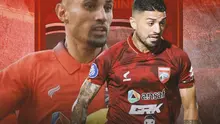 Trisula maut Borneo FC yang bisa menghancurkan PSM Makassar: Stefano Lilipaly dan Jonathan Bustos (Bola.com/Bayu Kurniawan Santoso)