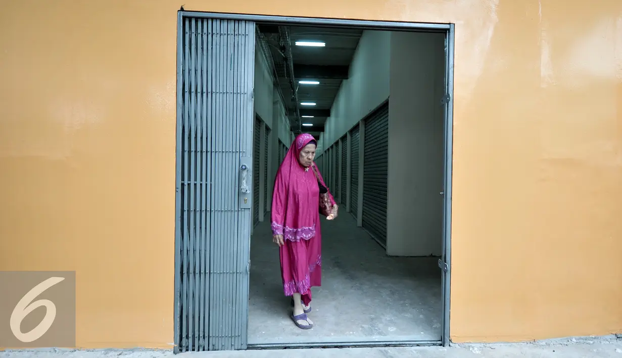 PD Pasar Jaya menyediakan 792 unit yang terdiri dari 592 kios dan 200 los di bangunan baru untuk menampung pedagang lama Pasar Rumput, Jakarta Selatan, Jumat (26/8). (Liputan6.com/Yoppy Renato)