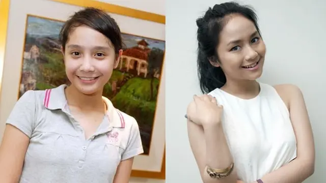 6 Perbandingan Foto Nagita Slavina Muda dengan Gita Gutawa Remaja, Mirip Bak Kakak Adik