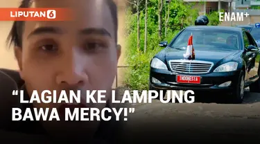 Naik Mercy di Jalanan Lampung, Bima Sindir Jokowi