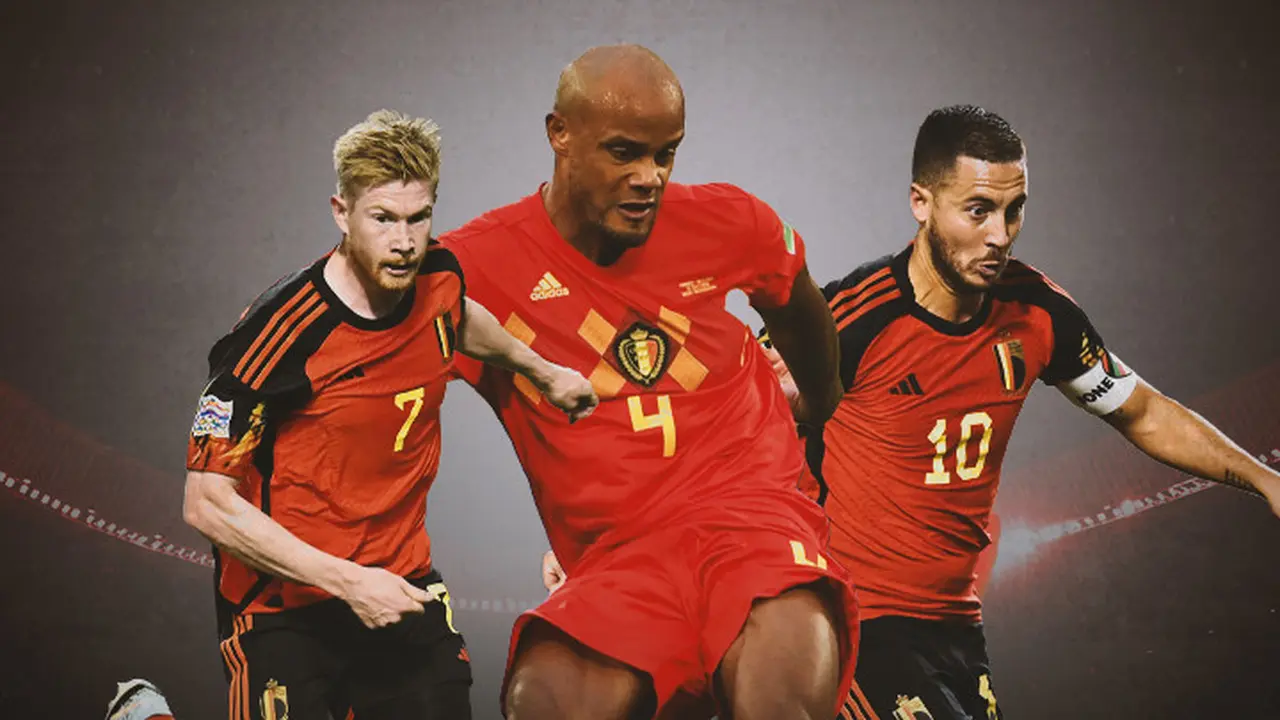 Ilustrasi - Eden Hazard, Vincent Company, Kevin de Bruyne