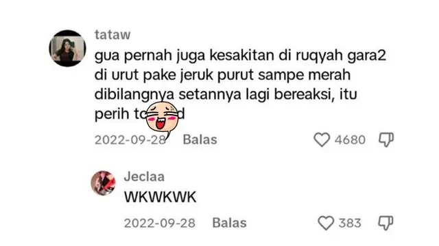 6 Cerita Lucu Netizen ketika di Ruqyah Ini Bikin Tepuk Jidat, Ada-ada Saja