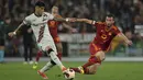 Kemenangan 2-0 ini bakal jadi modal berharga bagi Leverkusen ketika bergantian meladeni Roma di Jerman dalam duel leg kedua pekan depan. (Alfredo Falcone/LaPresse via AP)