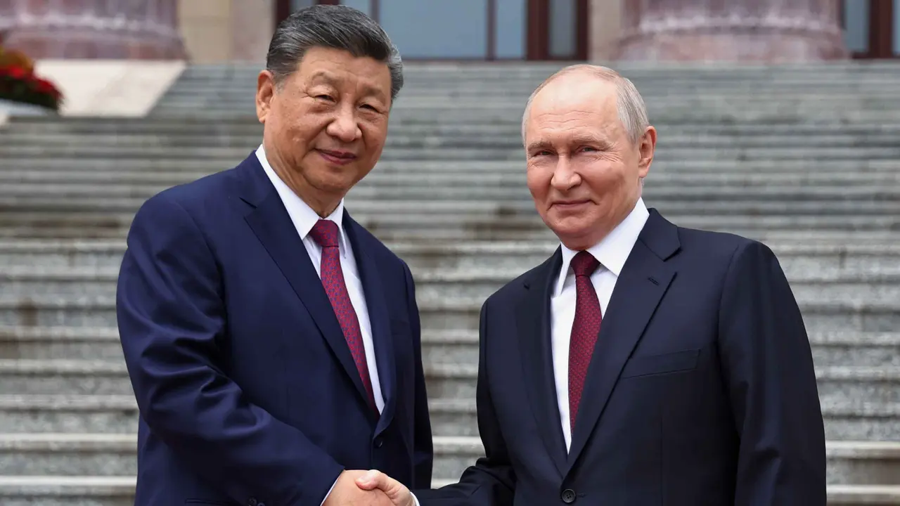 Presiden China Xi Jinping Terima Kunjungan Kenegaraan Vladimir Putin