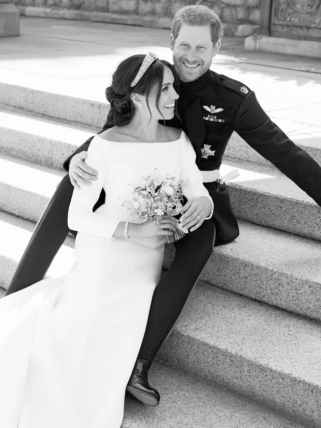 Foto Resmi Pernikahan Pangeran Harry dan Meghan Markle
