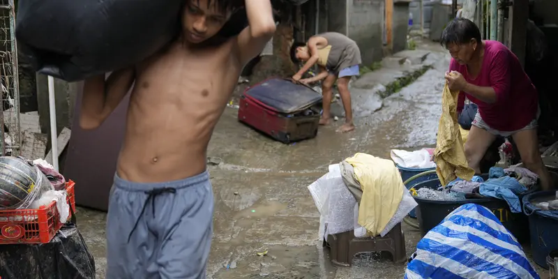 Situasi Banjir di Filipina Setelah Diterjang Badai Tropis Yagi