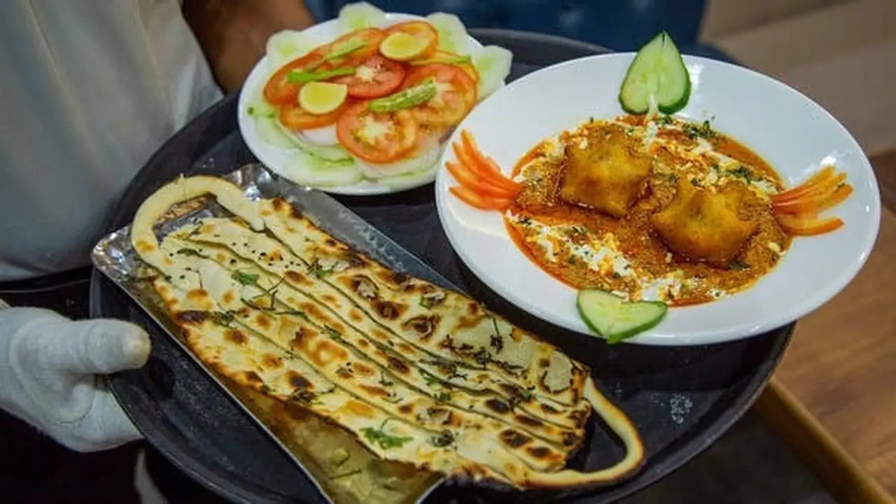 Veda vegetarian Menu (AFP)