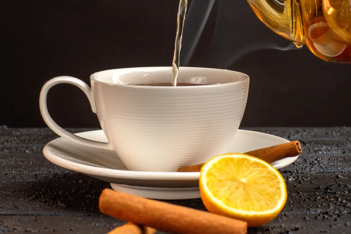 teh lemon kayu manis