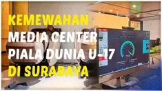 Berita video melihat kemewahan fasilitas yang disajikan untuk para awak media di Media Center Piala Dunia U-17 2023, di Surabaya.