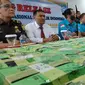 Barang bukti 52 kilogram sabu hasil tangkapan BNN di Provinsi Riau. (Liputan6.com/M Syukur)