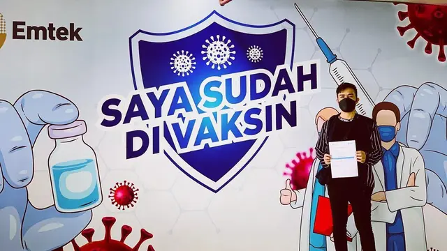 Fildan jalani vaksinasi Covid-19 (https://www.instagram.com/p/CRkyetBj-9E/)