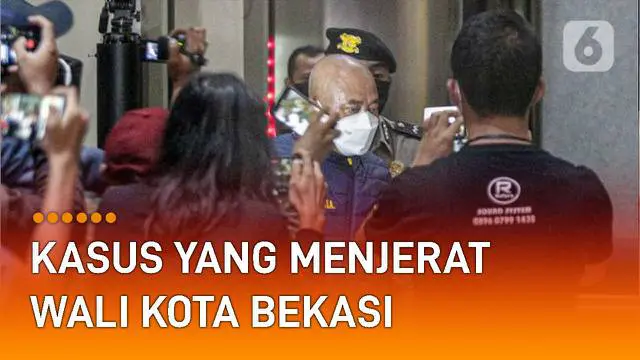 Wali Kota Bekasi Rahmat Effendi diciduk bersama 11 orang dari ASN dan pihak swasta.