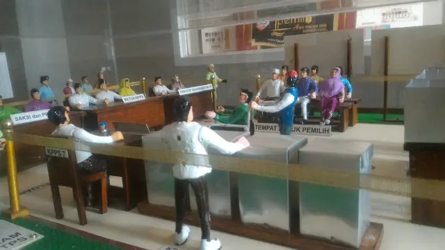 Rumah Pintar Pemilu untuk kampanye partisipasi pemilih pemula. (Foto: Liputan6.com/Muhamad Ridlo)