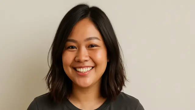 Model Potongan Rambut Long Bob untuk Wajah Bulat/via AI