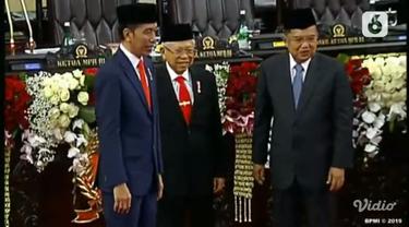 Presiden Jokowi dan Wapres Ma'ruf Amin.
