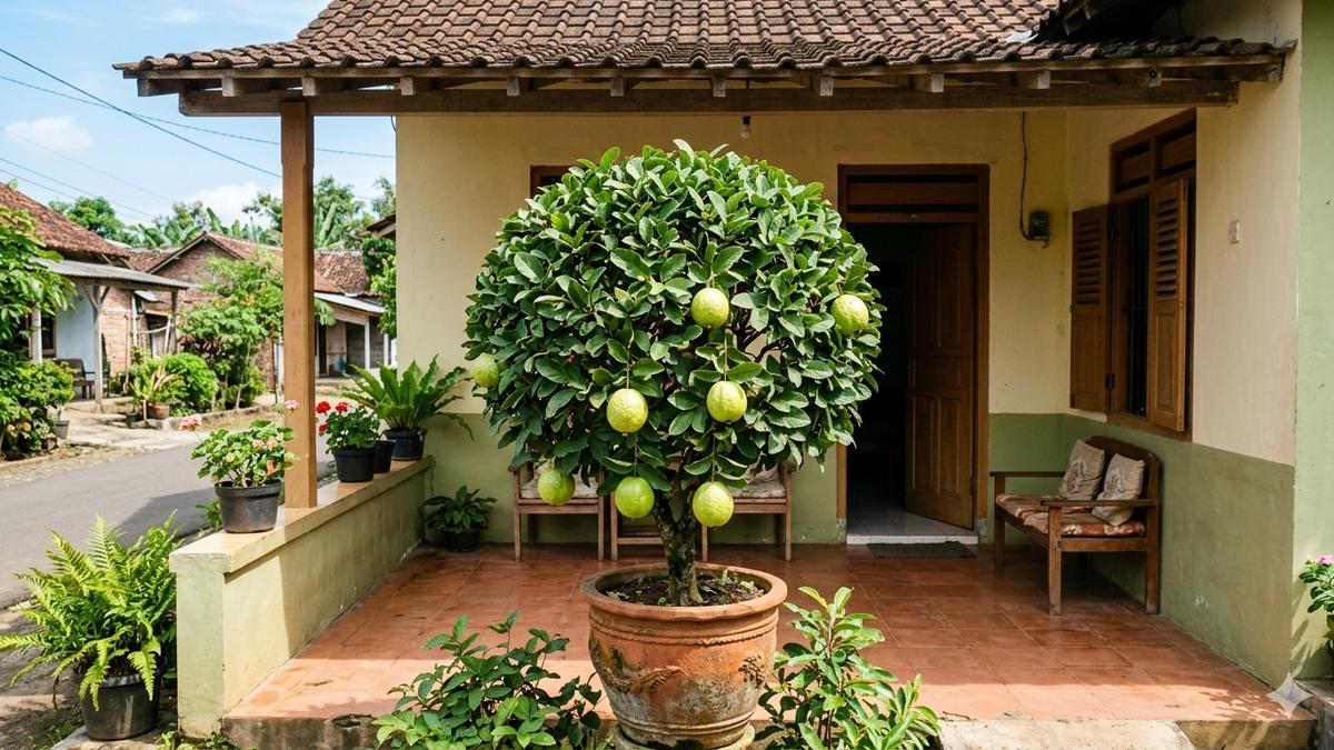 7 Jenis Pohon Jambu yang Akarnya Tidak Merusak Pot dan Cocok untuk Tabulampot